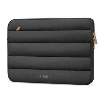 Tech-Protect flauschige Plüsch-Laptop-Hülle 13"-14" - Schwarz