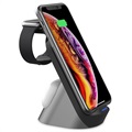 Tech-Protect H18 3-in-1 Tragbare Kabellose Ladestation - 15W - Schwarz