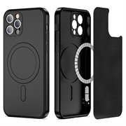 iPhone 12 Pro Max Tech-Protect Icon Silikon Case - MagSafe-kompatibel - Schwarz