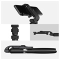 Tech-Protect L01S Bluetooth Selfie Stick mit Stativ - Schwarz