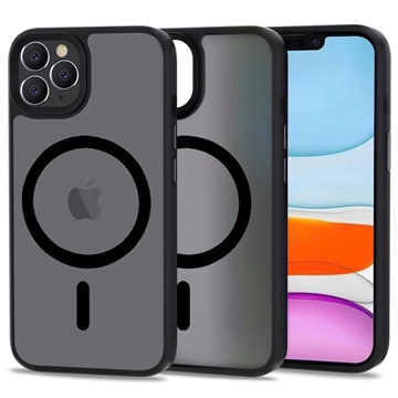 iPhone 11 Pro Tech-Protect Magmat Hülle - MagSafe-kompatibel - Schwarz Durchscheinend