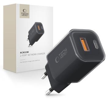 Tech-Protect NCM33W Dual-Port 30W Wandladegerät