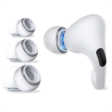 Tech-Protect AirPods Pro Silikontips - S, M, L - Weiß