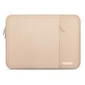 Tech-Protect Sleevy Laptop-Hülle mit Seitentasche - 13-14" - Caffe Latte