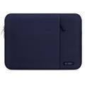 Tech-Protect Sleevy Laptop-Tasche mit Seitentasche - 15-16" - Marineblau
