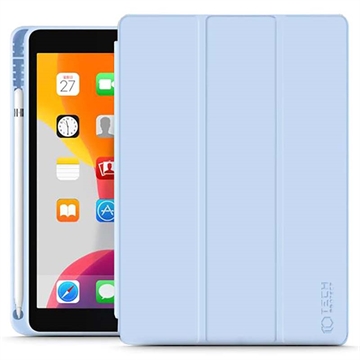 iPad 10.2 2019/2020/2021 Tech-Protect SmartCase Pen Folio Hülle - Himmelblau