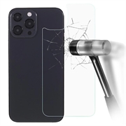 iPhone 16 Pro Panzerglas Rückseitenschutz - 9H - Durchsichtig