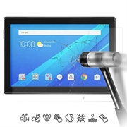 Lenovo Tab P10 Panzerglas - 9H, 0.3mm - Case Friendly  - Durchsichtig