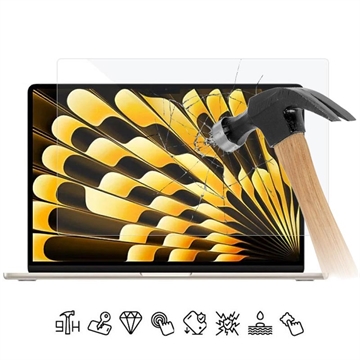 MacBook Air 15" (2023) Panzerglas - 9H, 0.3mm - Durchsichtig