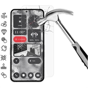 Nothing Phone (2a)/(2a) Plus Panzerglas - 9H - Case Friendly - Durchsichtig