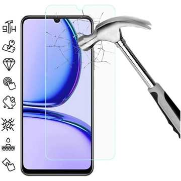 Realme C51/C53 Panzerglas - 9H - Case Friendly - Durchsichtig