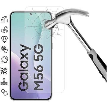 Samsung Galaxy M56 Panzerglas - 9H - Case Friendly - Durchsichtig