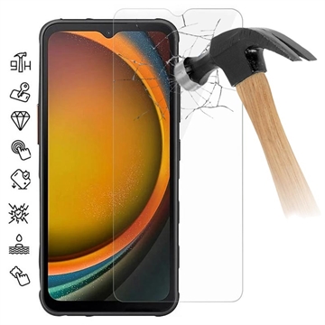 Samsung Galaxy Xcover7 Panzerglas - 9H - Case Friendly - Durchsichtig