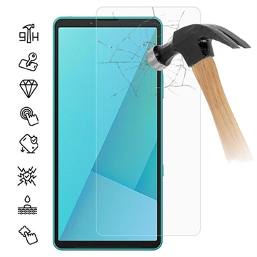Sony Xperia 10 VII Panzerglas - 9H - Case Friendly - Durchsichtig