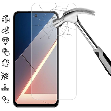 Xiaomi Poco M7 4G Panzerglas - 9H - Case Friendly - Durchsichtig