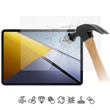 Xiaomi Poco Pad X1 Panzerglas - 9H - Case Friendly - Durchsichtig