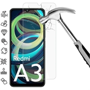 Xiaomi Redmi A3 Panzerglas - 9H - Case Friendly - Durchsichtig
