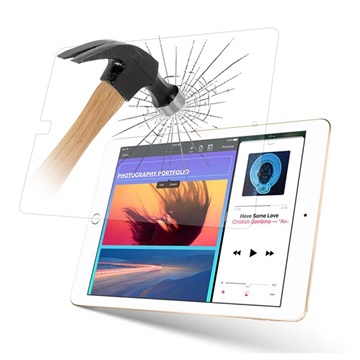 iPad 9.7 2017/2018 Tempered Glass Displayschutzfolie