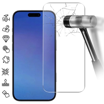 iPhone 17 Air Panzerglas - 9H - Case Friendly - Durchsichtig