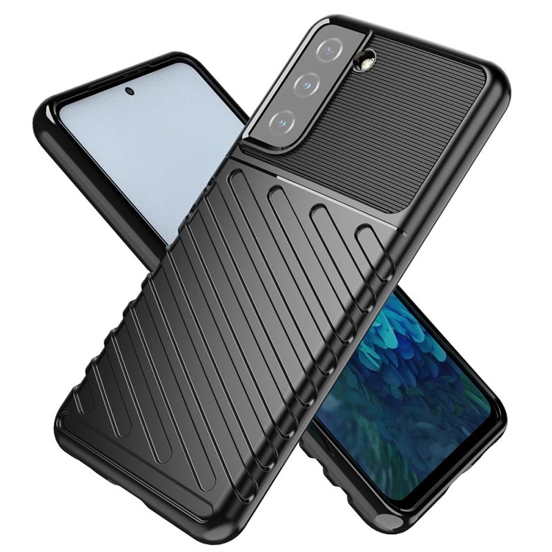 Thunder Serie Samsung Galaxy S21 5G TPU Hülle Thunder Serie Samsung Galaxy S21 5G TPU Hülle