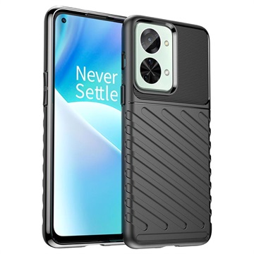 Thunder Serie OnePlus Nord 2T TPU Hülle - Schwarz