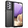 Thunder Serie Samsung Galaxy A33 5G TPU Hülle - Schwarz