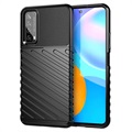 Thunder Serie Huawei P Smart 2021 TPU Hülle - Schwarz