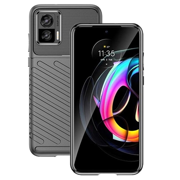 Thunder Serie Motorola Moto G22 TPU Hülle - Schwarz