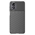 Thunder Serie Motorola Moto G22 TPU Hülle - Schwarz