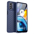 Thunder Serie Motorola Moto G22 TPU Hülle - Blau