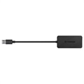 Transcend HUB2 USB 3.1 Gen 1 Hub - USB-A - Schwarz