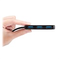 Transcend HUB2 USB 3.1 Gen 1 Hub - USB-A - Schwarz