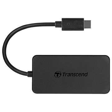 Transcend HUB2C USB 3.1 Gen 1 Hub - USB-C - Schwarz