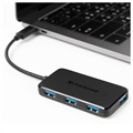 Transcend HUB2C USB 3.1 Gen 1 Hub - USB-C - Schwarz