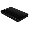 Transcend StoreJet 25A3 USB 3.1 Gen 1 Externe Festplatte - 2TB - Schwarz