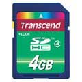 Transcend SDHC Speicherkarte TS4GSDHC4 - 4GB