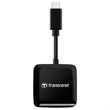 Transcend Type-C Kartenleser RDC3 - USB 3.2 Gen 1 - Schwarz