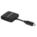 Transcend Type-C Kartenleser RDC3 - USB 3.2 Gen 1 - Schwarz