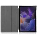 Tri-Fold Serie Samsung Galaxy Tab A8 10.5 (2021) Folio Hülle - Schwarz