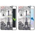 Tri-Fold Serie iPad Mini (2019) Smart Folio Hülle - Eiffelturm