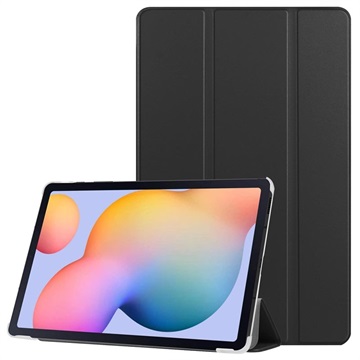 Tri-Fold Serie Samsung Galaxy Tab A7 10.4 (2020) Folio Hülle - Schwarz