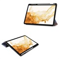Tri-Fold Series Samsung Galaxy Tab S7+/S8+ Folio Hülle - Galaxie