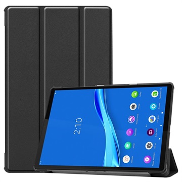 Tri-Fold Serie Lenovo Tab M10 FHD Plus Folio Hülle - Schwarz