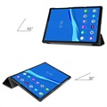 Tri-Fold Serie Lenovo Tab M10 FHD Plus Folio Hülle - Schwarz