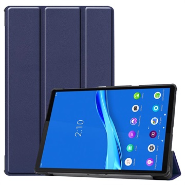 Tri-Fold Serie Lenovo Tab M10 FHD Plus Folio Hülle - Dunkel Blau