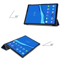 Tri-Fold Serie Lenovo Tab M10 FHD Plus Folio Hülle - Dunkel Blau