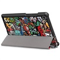 Tri-Fold Serie Lenovo Tab M8 (HD), Tab M8 (FHD) Folio Hülle - Graffiti