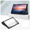 Tri-Fold Serie Samsung Galaxy Tab A7 Lite Folio Hülle - Schwarz