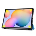 Tri-Fold Serie Samsung Galaxy Tab S6 Lite 2020/2022 Folio Hülle - Baby Blau