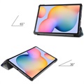Tri-Fold Serie Samsung Galaxy Tab S6 Lite 2020/2022 Folio Hülle - Galaxie